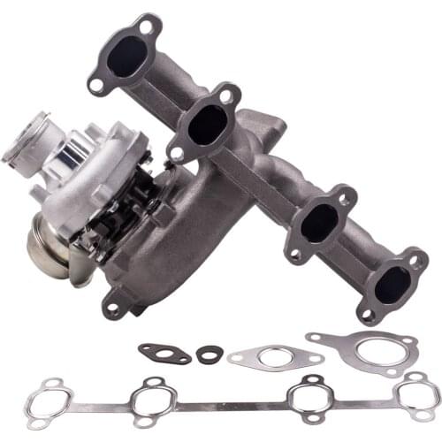 Hot Sale GT1749V Turbo For VW Bora Golf 150hp 1.9 D 721021 038253016GX Turbocharger Compressor + exhaust manifold 721021-0004