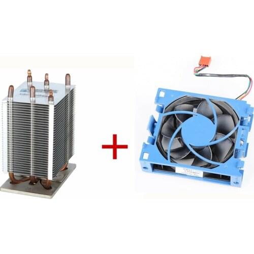 DL350 G6 Radiator Fan Dual CPU Upgrade Kit 508876-001 499258-001 511774-001 511773-001 heatsink and fan