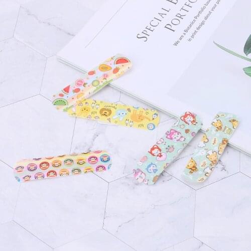 1 Box Cartoon Bandage Waterproof Wound Adhesive Bandages Cute Dustproof Breathable First Aid Treatment For Children