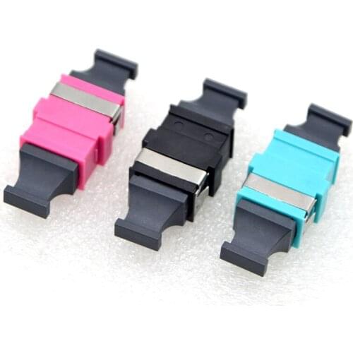 1PCS New Fiber Optic Connector MPO MTP Optic Fiber Adapter Flange UP-DOWN OM3 10 Gigabit Coupler Special Free Shipping to Brazil