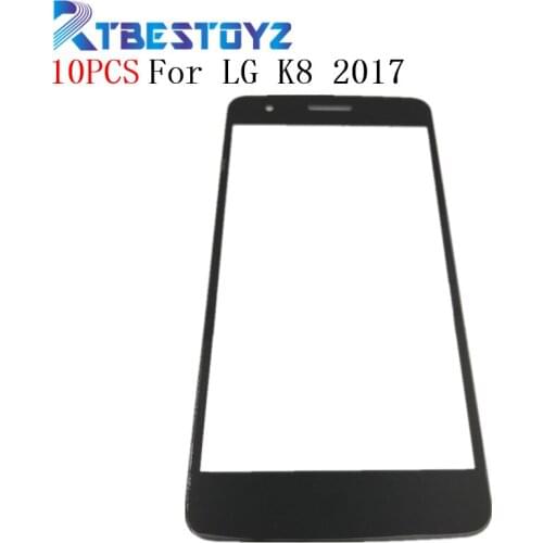 10PCS/Lot 5.0'' Original New Outer Glass Lens For LG K8 2017 M200N US215 X300 K120 M210 US210 Replacement LCD Front Touch Screen