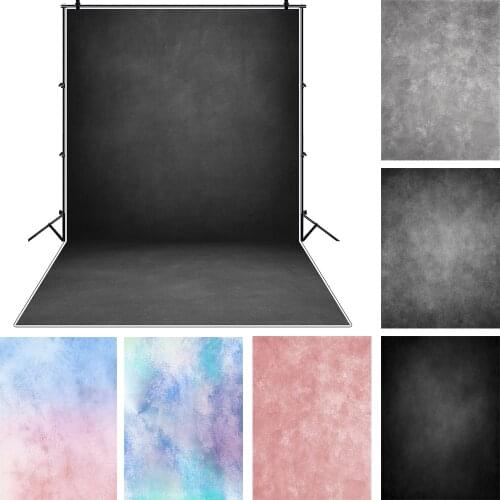 Laeacco Light Blue Gradient Solid Color Surface Of Wall Fantasy Baby Pattern Photography Background Photo Backdrop Photo Studio