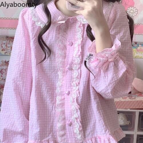 Блузки на пуговицах Alyaboomty China At AliExpress