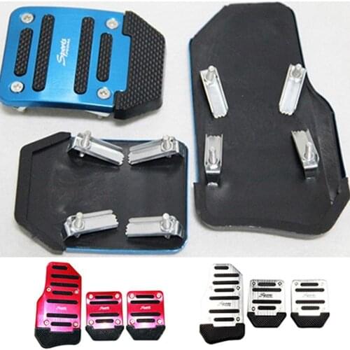 Car Non-slip Pedal Manual Car Brake Clutch Accelerator Alloy Antiskid Foot Treadle Accessories