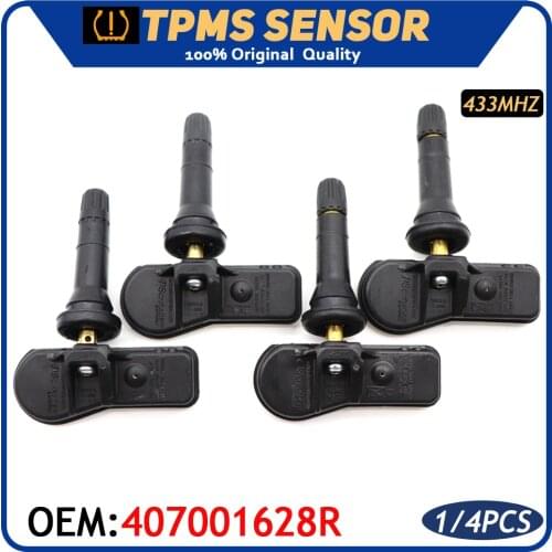 Car TPMS Tire Pressure Monitoring Sensor 407001628R For Renault Kangoo Dacia Dokker Duster Lodgy Logan Sandero 433MHz