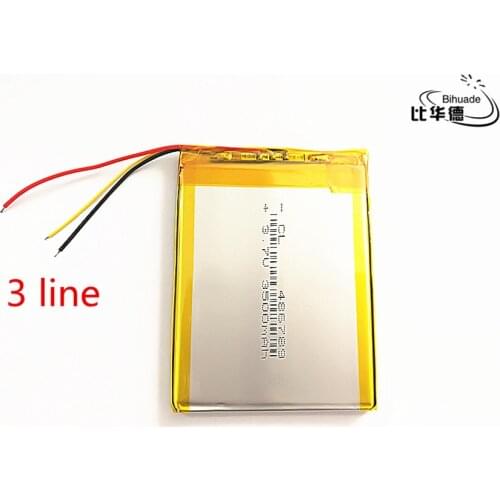 Free Shipping 3.7V,3500mAH (polymer lithium ion battery) Li-ion battery for tablet pc 7 inch 8 inch 9inch 486789 Free Shipping