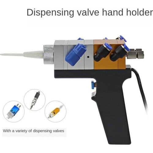 Manual Dispensing Valve Holder Mobile, Suitable for Single and Double Liquid Dispensing Valves
