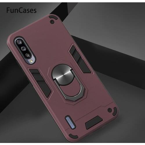 Magnetic Car Ring Holder Phone Accesory For capinha Xiaomi CC9E Fundas Coque PC + TPU Cover Caso sFor Xiaomi case A3 CC9 E