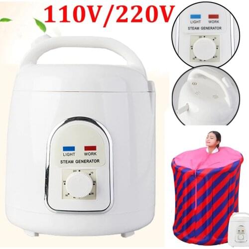 Home Steam Generator Capacity 1.8L Steamer Pot Spa for portable steam sauna spa Relaxes tired
