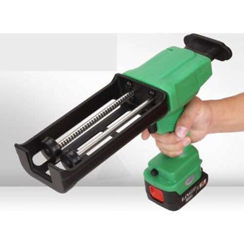 Electric tile beautiful seam glue gun, double-tube lithium battery, beautiful seam glue glue machine, beautiful seam glue gun, b