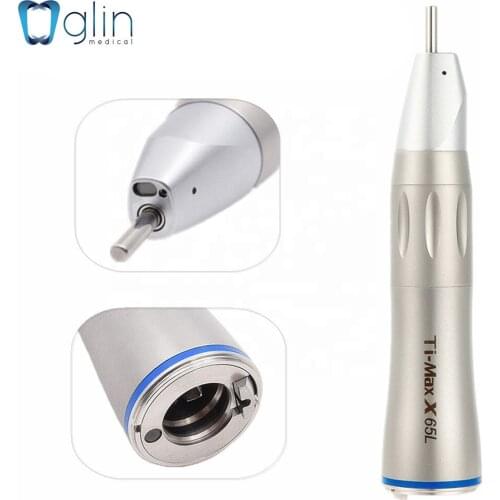 Glin Dental 1:1 X65L Implant Surgery Instrument Low Speed Handpiece Air Turbine Straight Contra Angle Air Motor