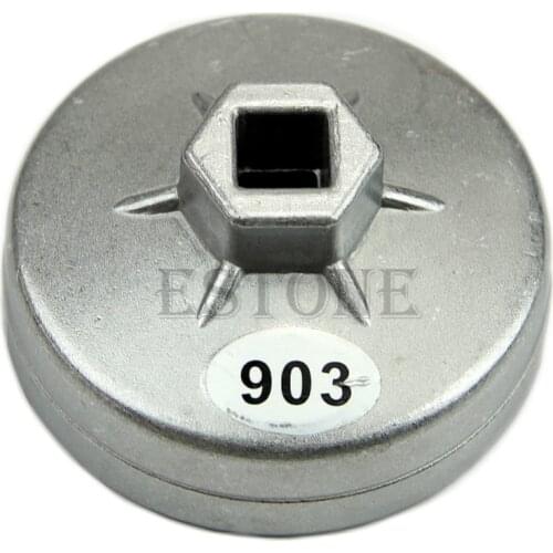 Aluminum Oil Filter Wrench Socket Remover Tool 74mm 14 Flute for BMW AUDI Benz