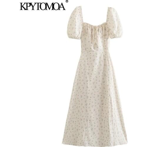 Летние платья с рукавами KPYTOMOA China At AliExpress