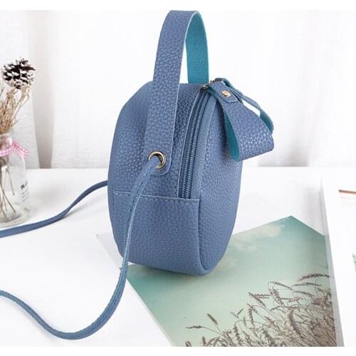 Fashion Women Handbag Small Round Circle Bag Girl Cute Shoulder Messenger Bag New