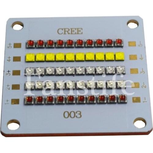 50W 100W Muti-color CREE XBD XB-D 5 Channels Led Light Aquarium Plant Grow DIY High Power Led