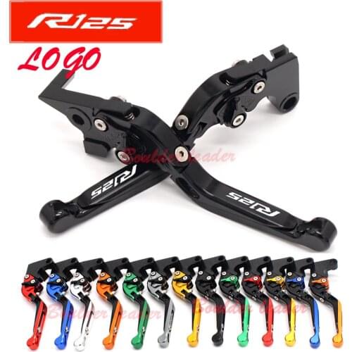 CNC Motorcycle Foldable Extending Brake Clutch Lever And Moto 170mm Lever For YAMAHA YZFR125 YZF R125 2008-2011 2009 2010