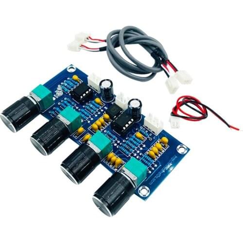 XH-A901 NE5532 Tone Board preamp Pre-amp With treble bass volume adjustment pre-amplifier Tone Controller For amplifier Board