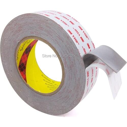 10mm Wide 1Roll 3M RP45 High Performance Indoor Outdoor Use Grey 3M VHB Tape Waterproof Acrylic Foam Double Side Tape