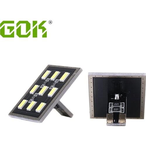 2-4pcs Car Accessories T10 LEDWedge Light Width Lamp W5W T10 194 168 T10 9SMD 5730 LED Auto reading light Bulbs 12V