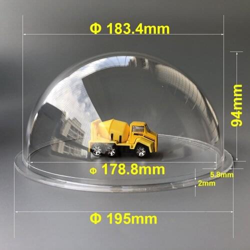 Indoor CCTV Camera Housing Plastic House Lens Protect Case
