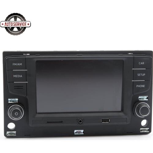 OEM 5GG 035 280 B 6.5'' MQB MIB2-G Bluetooth OPS Reverse Camera Car Radio Players USB AUX For VW Golf MK7 Passat B8 5GG035280B