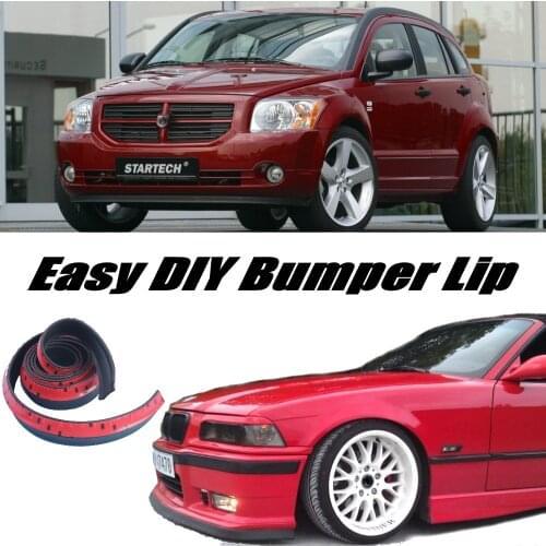 NOVOVISU Bumper Lip Deflector Lips For Dodge Caliber Front Spoiler Skirt For Car Tuning / Body Kit / Strip