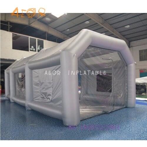 Free Shipping Portable Mobile Carport Durable Inflatable Paint Booth Tent Cabin For Sale