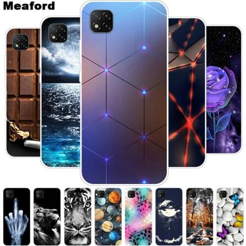 For Xiaomi Poco C3 Case Shockproof Soft silicone TPU Back Cover For Xiaomi Poco C3 C 3 Phone Cases PocoC3 6.43" Case Cute Funda