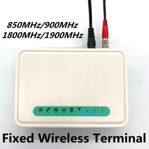 QBYteco GSM Fixed Wireless Terminal 850/900/1800/1900mhz Support Alarm System PABX Clear Voice Stable Signal for Office Home Use
