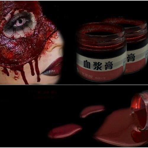 Halloween Ultra-realistic Cosplay Fake Blood Fake Wounds Scars Bruises Makeup Body Face Paint Simulation Of Human Vampire Blood