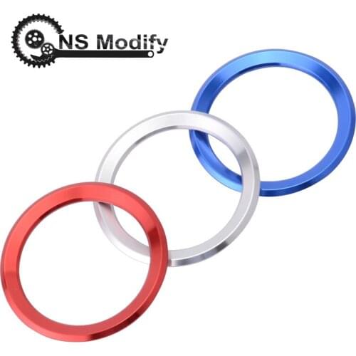 NS Modify Decoration Ring Steering Wheel Trim Circle Sticker For BMW M3 M5 E36 E46 E60 E90 E92 X1 F48 X3 X5 X6 Car Styling