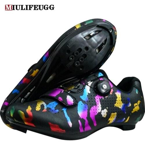 Winter 2020 Speed Flat Shoes MTB Cleat Men Sports Route Cycling Footwear Road Bike Sneakers Racing Women Bicycle Mountain Spd