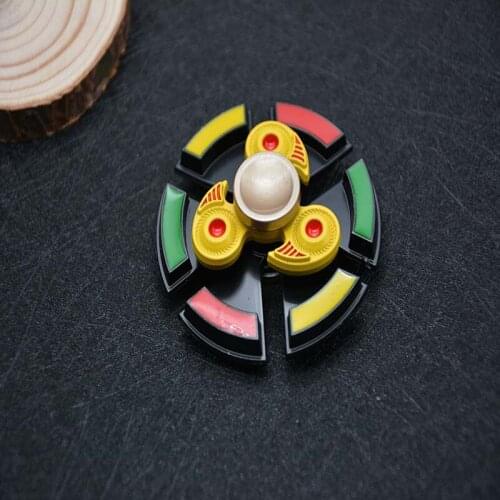 Novel Double layers Fidget Spinners Anime Fidget Toys Pop Metal Bearing Antistress Relief Stress Toys for Kids Children Gifts