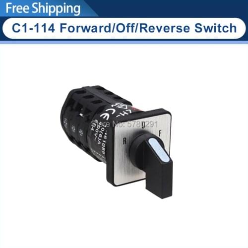 Changeover switch ZH-A EN61058 motor Forward/Off/Reverse Switch SIEG C1-114