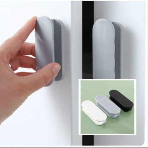 Kitchen Cabinet Knobs Self-Adhesive Auxiliary Handle Window Handle Cabinet Handle ABS Multifunctional Labor Saving Handle