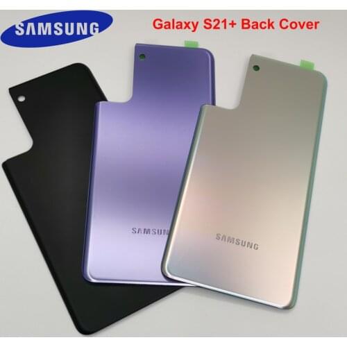 Samsung Galalxy S21 Plus Back Cover Battery Case Glass Rear Door Housing Cover Replacement For Galaxy S21 plus 5G SM-G9960 S21