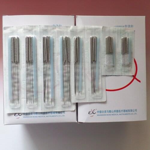 EACU disposable sterile acupuncture needle CE/FDA acupuncture massage tube needle size 0.16/0.18/0.20/0.22/0.25/0.30mm