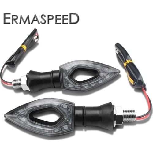 Universal Motorcycle Turn Signal Light 12V Flashing LED Tail Light Blinker Moto Indicator Flasher Signal Lamp Accessories