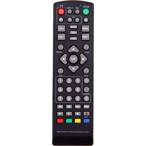 1Pc Universal Remote Control Replacement for TV DVB-T2 Remote Control