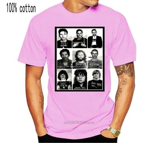 Rock Star Celebrities Mugshot Elvis Retro Vintage Hipster Unisex T Shirt 26B Vintage Graphic Tee Shirt