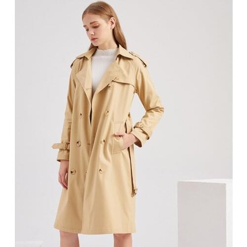 Wangxiangqian Women's Classic Raincoats