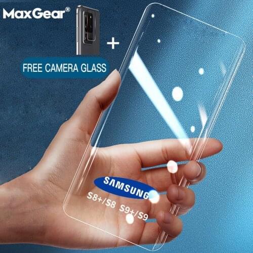 Tempered Glass Screen Protector For Samsung Galaxy S10 S10E S9 S8 S20 Plus Full Cover Curved Edge Film For Samsung Note 10 9 8