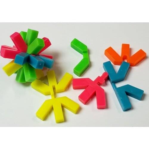 12 pc 32mm Puzzle Cuboid Ball Fun Toys Game School Prize Gift Birthday Party Favors Pinata Loot Gag Wholesales vending novelty
