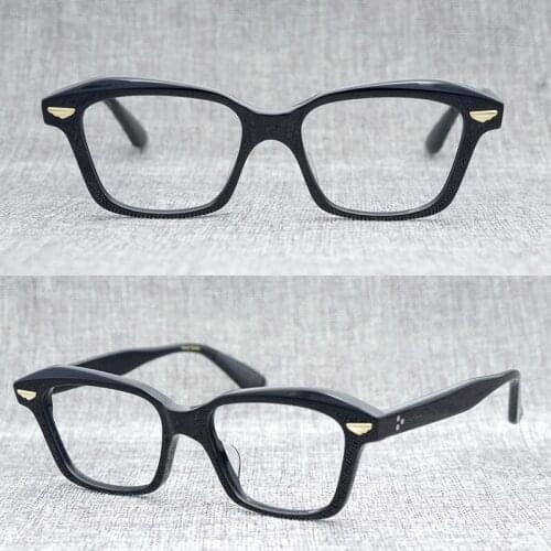 Acetate Square Glasses Frame Men Women Vintage Clear Transparent Glasses Optical Prescription Eyeglasses Frames Eyewear Oculos