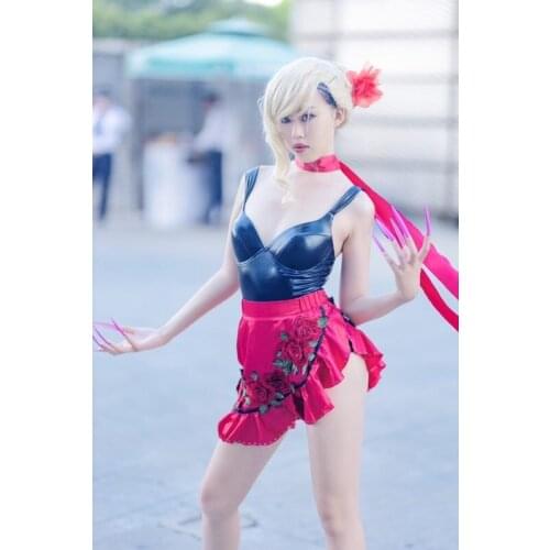 Anime cosplay 2019 LOL KDA cosplay costumes Evelynn Fan-fiction version kda uniforms full sets A