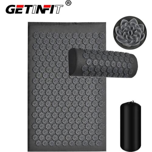 Getinfit 5 Type Massage Cushion Yoga Acupressure Mat Acupressure Relieve Body Pain Acupuncture Mat Acupuncture Massage Yoga Mat