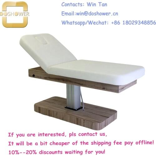 Facial chair bed massage electric with automatic massage bed of foldable massage bed