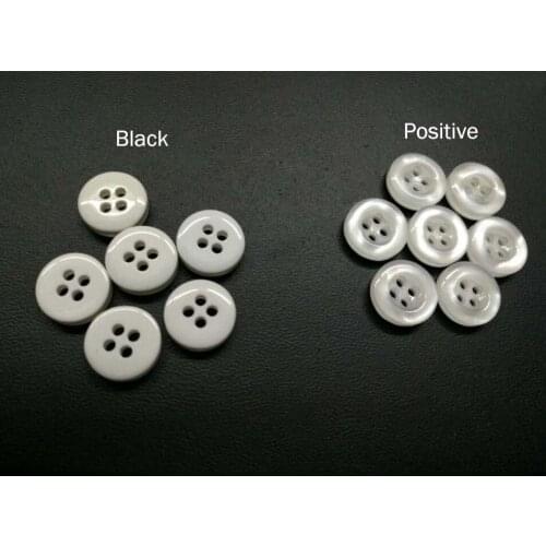 Wholesale 200pcs 4-hole pearl buttons white backside plastic sewing buttons free shipping 2015102810