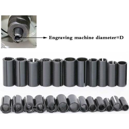 1/9/13Pcs metal Milling Cutter Conversion Chuck woodworking Router Bit Milling Cutter Conversion Chuck Engraving Tool