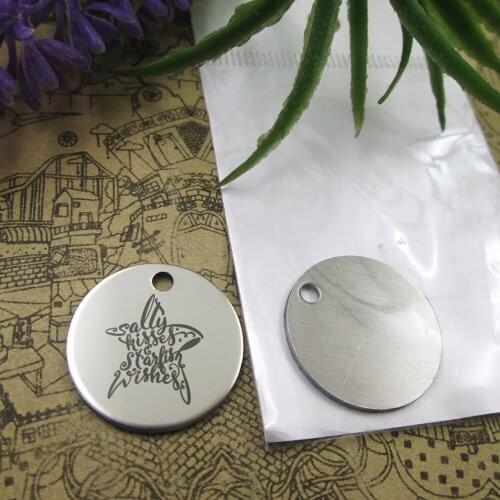 10pcs--"Salty Kisses Starfish Wishes"stainless steel charms 5 styles for choosing DIY Charms for necklace bracelets